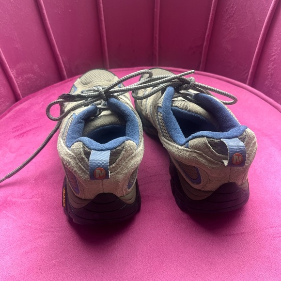 Merrell Gray and Blue Athletic Sneakers - Picture 3 of 6